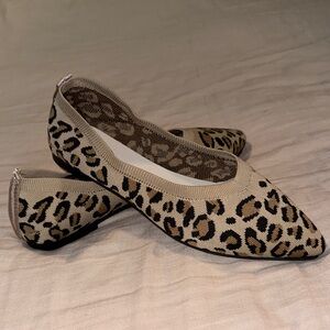 Leopard Print Women's Loafers